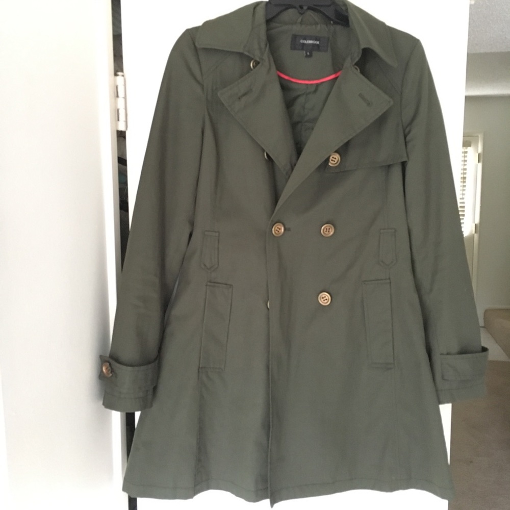 Olive Trench Coat